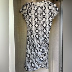 Bodycon Snake Print Dress